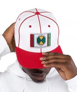 Cross Colours Soutache Snapback - White/Red New Arrivals 10 Cross Colours Soutache Snapback - White/Red New Arrivals