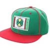Cross Colours Soutache Snapback - Green/Red