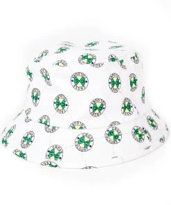 Cross Colours Accessories CXC Allover Bucket Hat - White