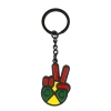 Cross Colours Peace Hand Keychain