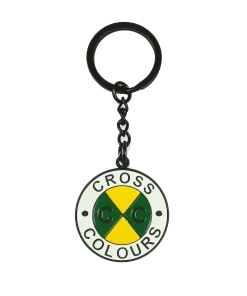 New Arrivals Cross Colours Logo Keychain
