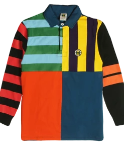 Cross Colours Multi Panel Rugby Top-Assorted New Arrivals