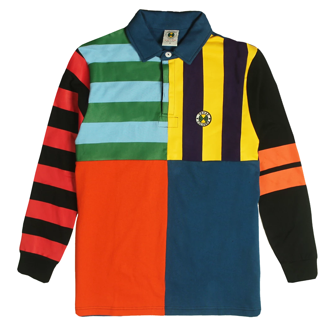 Cross Colours Multi Panel Rugby Top-Assorted New Arrivals 3 Cross Colours Multi Panel Rugby Top-Assorted New Arrivals