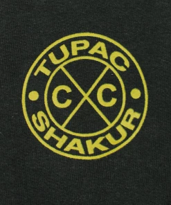 New Arrivals Cross Colours Tupac Praying Hands Crewneck - Black