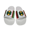 Cross Colours Label Logo Slides - White